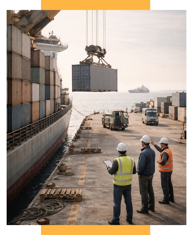 Морские перевозки грузов по миру от 45473 р. | СетСервис-Шрп