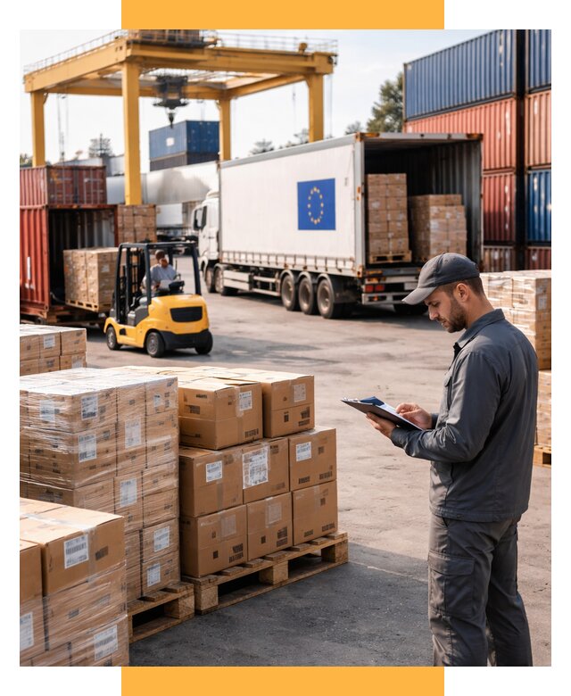 Доставка грузов из Европы от 12126 р., логистика СетСервис-Шрп