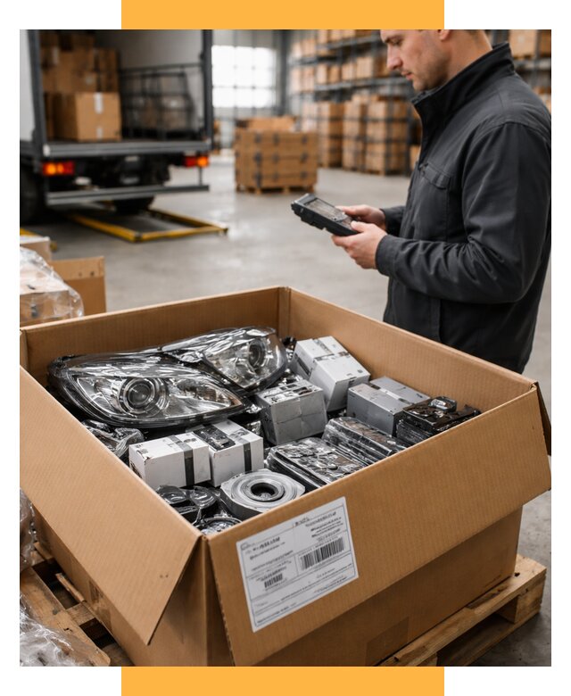 Доставка автозапчастей из Европы под ключ от 12631 р. | СетСервис-Шрп