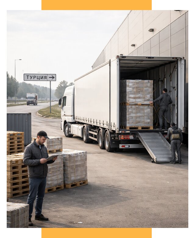 Автоперевозки и доставка фурой из Турции от 121260 р. | СетСервис-Шрп