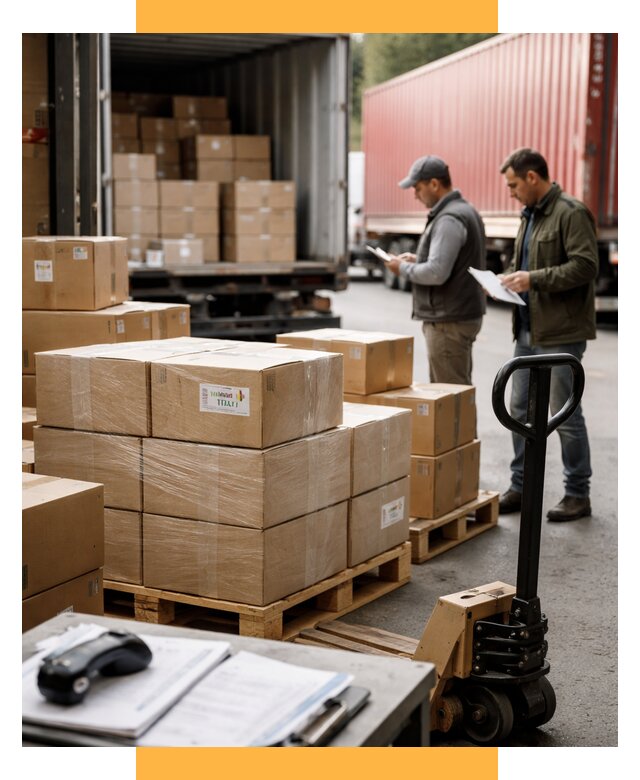 Доставка грузов из Италии в Россию от 18189 р. СетСервис-Шрп