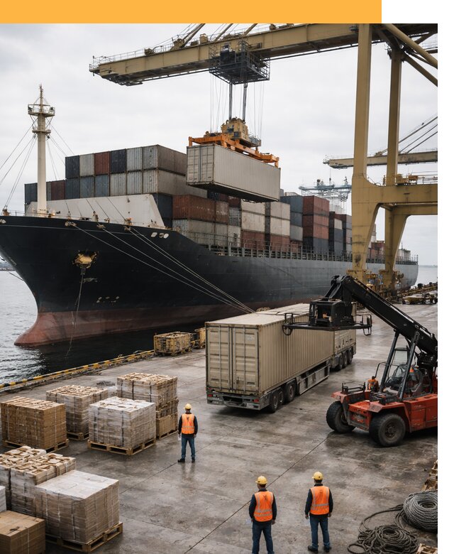 Морские перевозки из Индии: доставка FCL/LCL, таможня от 121260