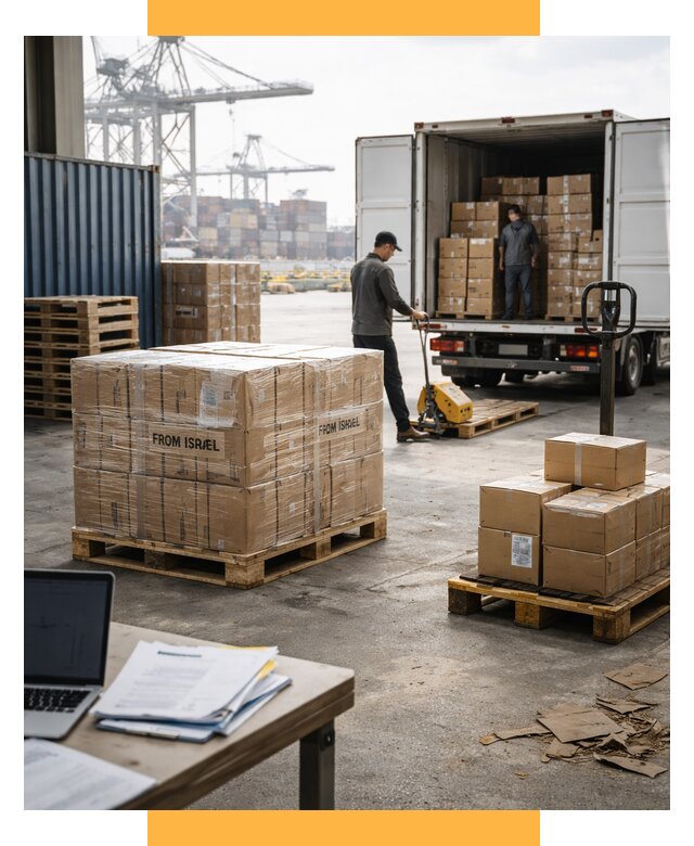 Доставка грузов из Израиля от 15158 р., логистика от СетСервис-Шрп