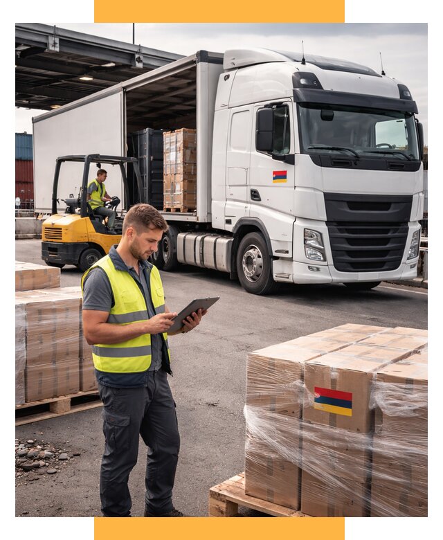 Автоперевозки из Армении от 95998 р. — услуги СетСервис-Шрп