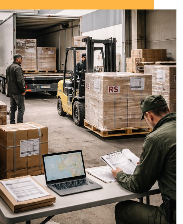 Доставка грузов в Сербию от 45473 руб, международные перевозки