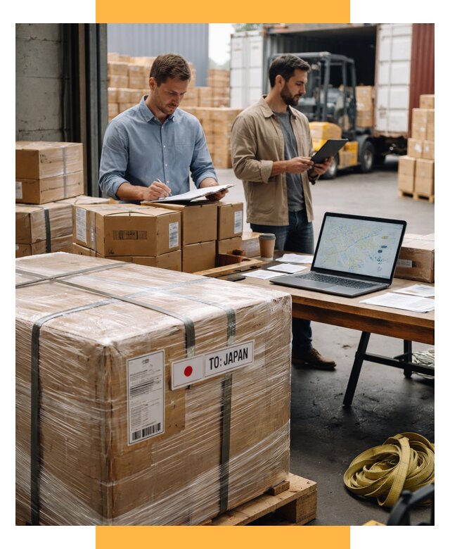 Доставка грузов в Японию от 25263 р., логистика СетСервис-Шрп