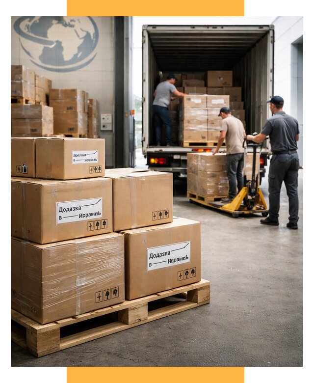 Доставка грузов в Израиль и экспорт от 45473 р. СетСервис-Шрп
