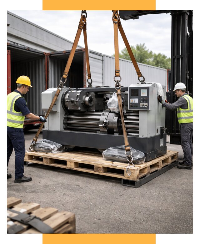 Перевозка станков и таможня от 60630 р. | СетСервис-Шрп логистика