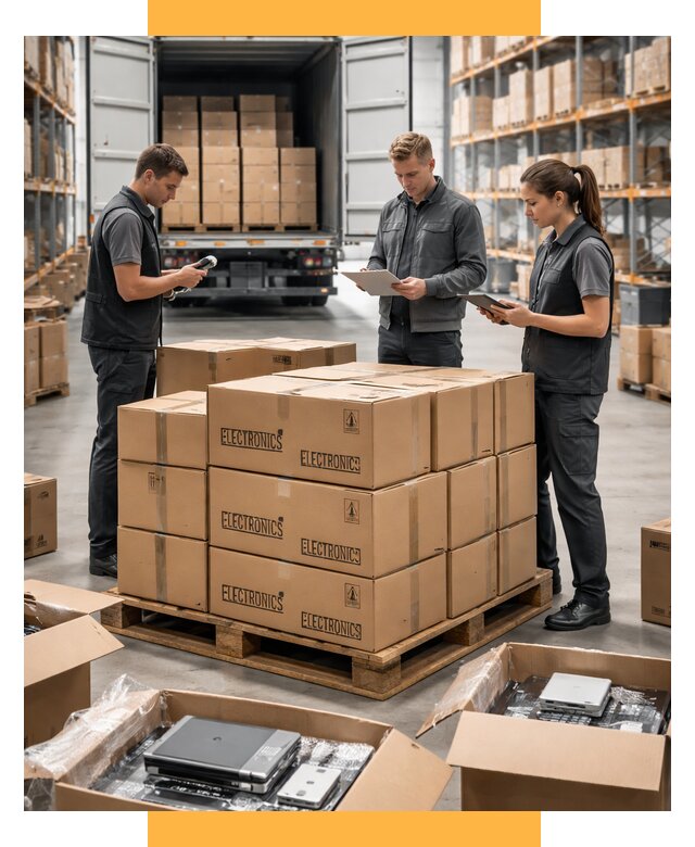 Перевозка электроники и таможня под ключ от 12631 р. | СетСервис-Шрп