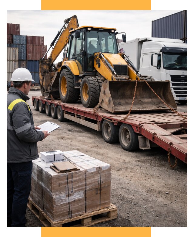 Международная перевозка спецтехники от 45473 р., СетСервис-Шрп