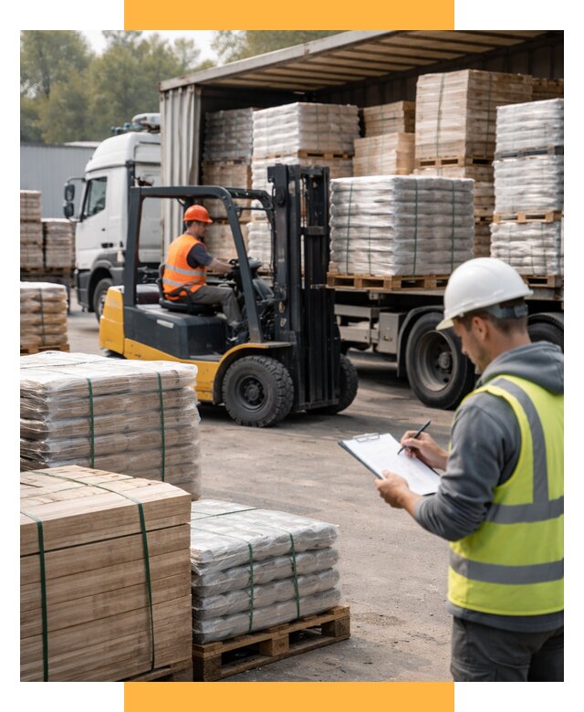 Перевозка строительных материалов от 5558 р. | СетСервис-Шрп