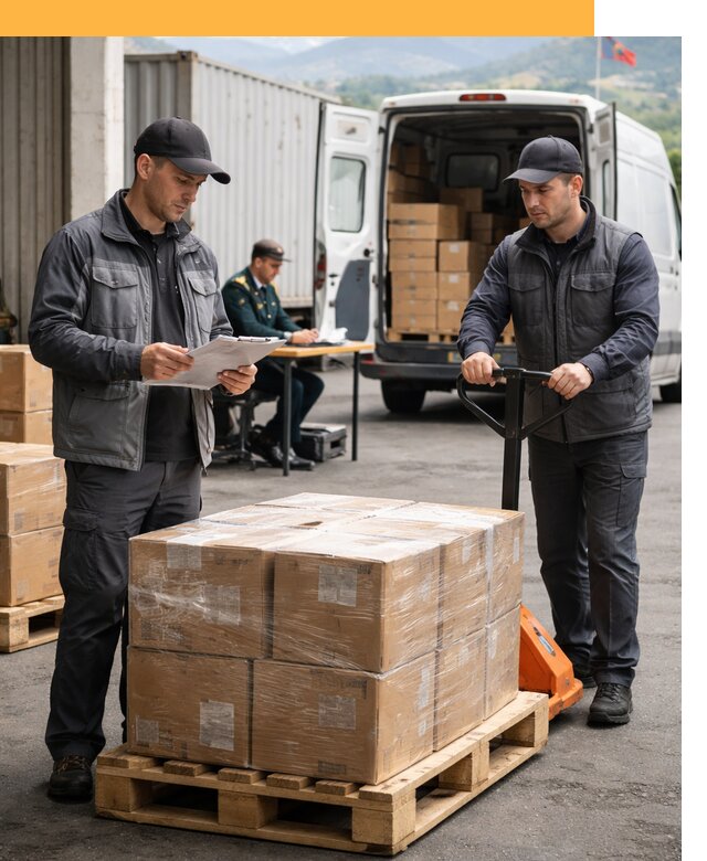 Доставка грузов через Армению, быстрая таможенная очистка от 25263