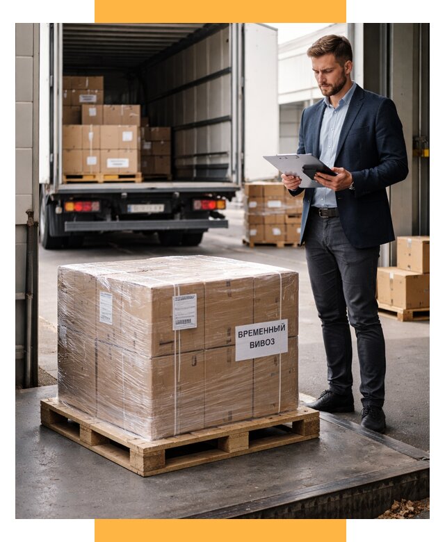 Временный вывоз товаров под ключ от 8084 р. | СетСервис-Шрп