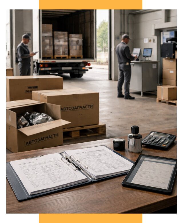 Таможенное оформление автозапчастей под ключ от 8589 р., СетСервис-Шрп