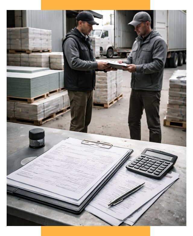 Таможенное оформление стройматериалов от 8589 р. | СетСервис-Шрп