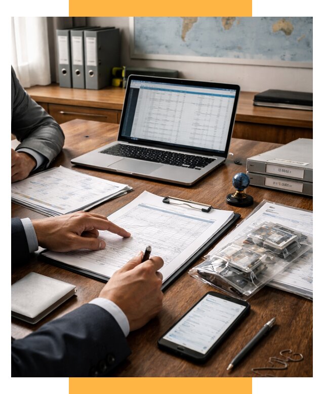 Проверка поставщика за рубежом от 8589 р. | СетСервис-Шрп аудит