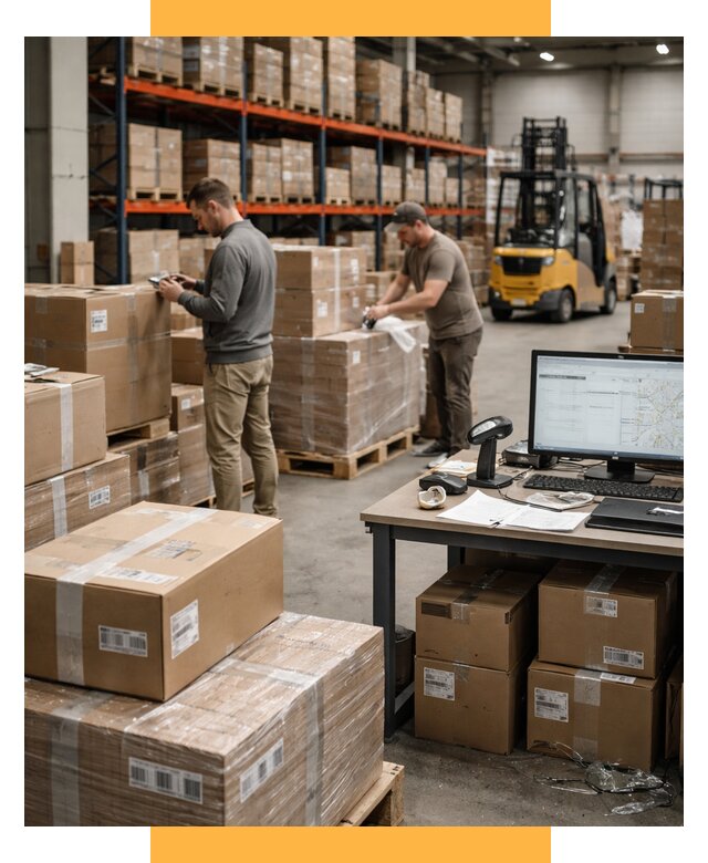 Склад консолидации в Европе от 6568 р., услуги СетСервис-Шрп